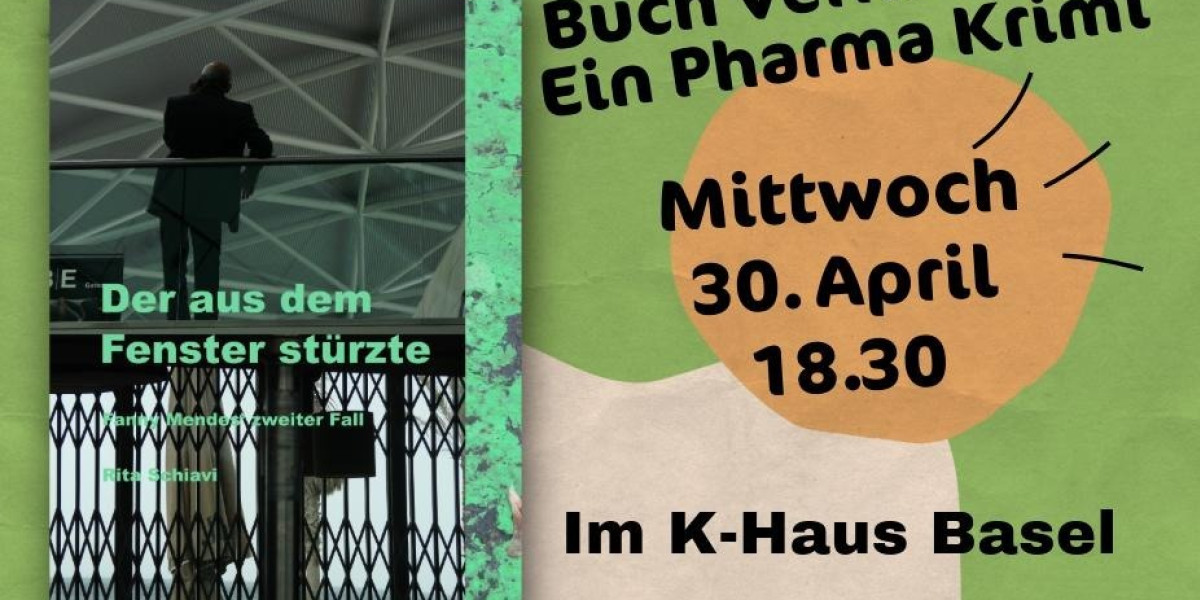 Buch-Vernissage 'Ein Pharma-Krimi' & Diskussion